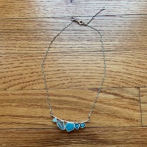 Banana Republic Blue Stone Necklace